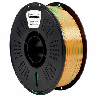 IIID Max High Speed Silk PLA+ Filament 1.75mm - Silk Green-Orange